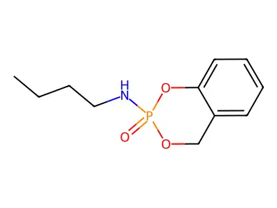 2-(Butylamino)-2H,4H-1,3,2lambda~5~-benzodioxaphosphinin-2-one structure