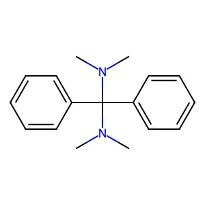 Methanediamine, 1,1-diphenyl-N,N,N',N'-tetramethyl- structure