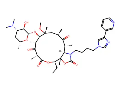 泰利霉素 structure