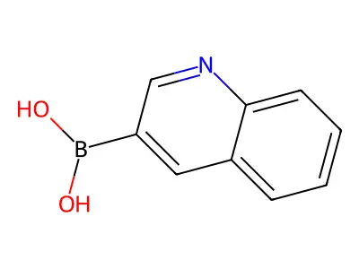 3-quinolineboronic acid structure