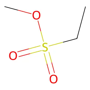 乙磺酸甲酯 structure