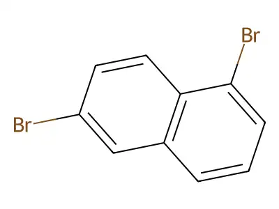 1,6-Dibromonaphthalene structure