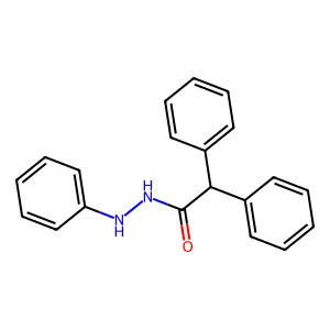 N',2,2-Triphenylacetohydrazide structure