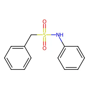 N,1-二苯基甲磺酰胺 structure
