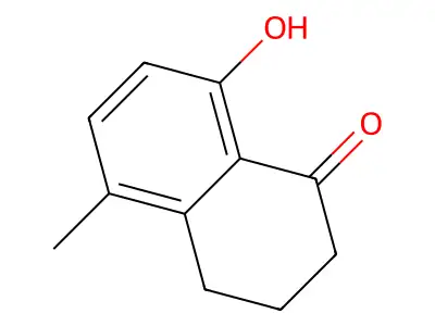 8-Hydroxy-5-methyl-3,4-dihydronaphthalen-1(2H)-one structure