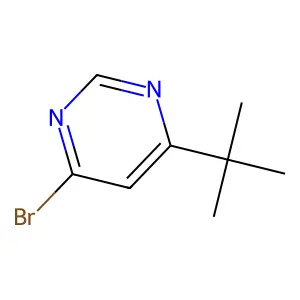 4-Bromo-6-tert-butylpyrimidine structure