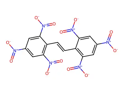 六硝基茋 structure