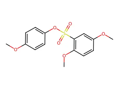 4-Methoxyphenyl 2,5-dimethoxybenzenesulfonate structure