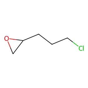 (3-Chloropropyl)oxirane structure
