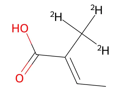 惕格酸 structure
