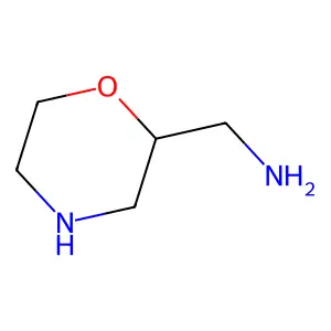 [(2R)-morpholin-2-yl]methanamine structure