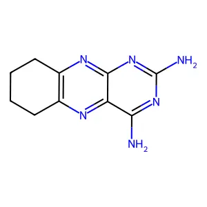 6,7,8,9-Tetrahydrobenzo[g]pteridine-2,4-diamine structure