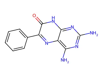 7-Desamine-7-hydroxy triamterene structure