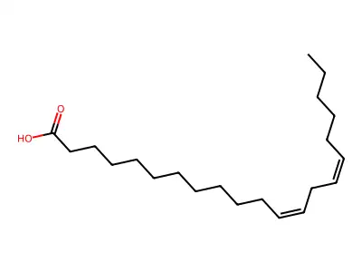 (12Z,15Z)-henicosa-12,15-dienoic acid structure