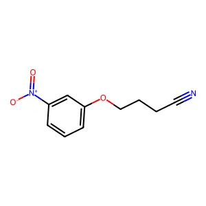 4-(3-Nitrophenoxy)butanenitrile structure