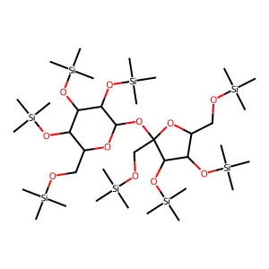 Trimethylsilylsucrose structure