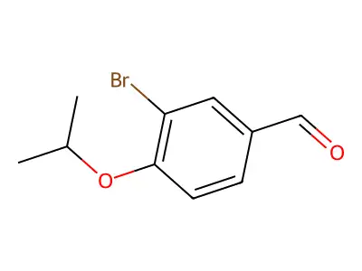 3-Bromo-4-(propan-2-yloxy)benzaldehyde structure