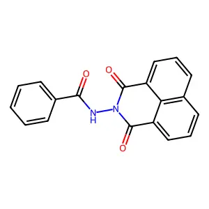 N-(1,3-二氧代苯并[de]异喹啉-2-基)苯甲酰胺 structure