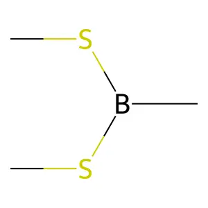 甲二硫代硼酸二甲酯 structure
