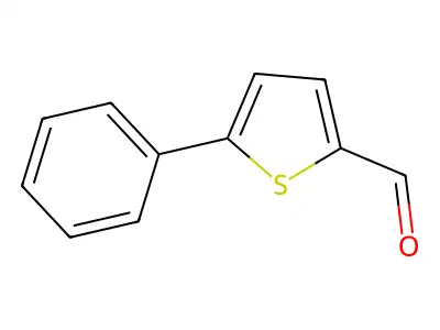 5-苯基噻吩-2-甲醛 structure