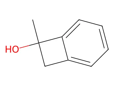 Bicyclo[4.2.0]octa-1,3,5-trien-7-ol, 7-methyl- structure