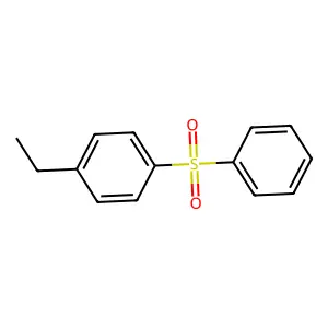 4-Ethylphenylsulfonylbenzene structure