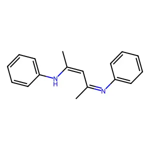 4-(Phenylamino)-2-(phenylimino)-3-pentene structure