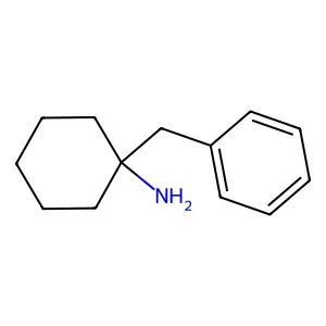 Cyclohexanamine, 1-(phenylmethyl)- structure