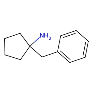 1-苄基环戊胺 structure