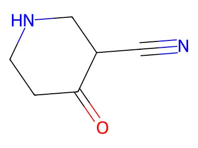 3-Cyano-4-piperidone structure