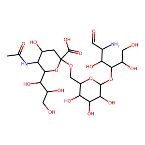 6'-唾液酸乳糖胺 structure