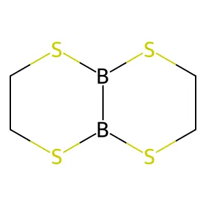 [1,4,2,3]Dithiadiborino[2,3-b][1,4,2,3]dithiadiborin, tetrahydro- structure