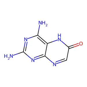 2,4-Diamino-6(5H)-pteridinone structure
