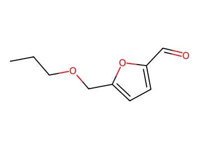 5-(Propoxymethyl)furan-2-carbaldehyde structure
