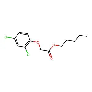 2,4-D戊酯 structure
