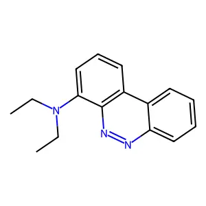 N,N-Diethylbenzo[c]cinnolin-4-amine structure