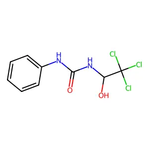 1-苯基-3-(2,2,2-三氯-1-羟乙基)脲 structure