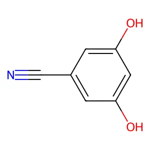 3,5-二羟基苯甲腈 structure