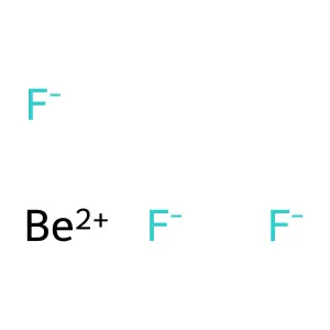 Beryllium trifluoride structure