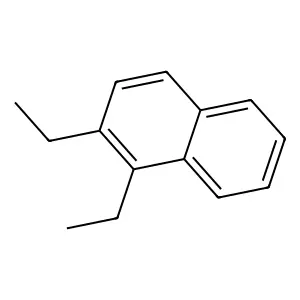 1,2-Diethylnaphthalene structure