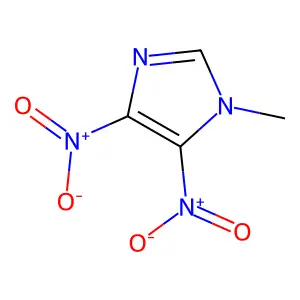1-Methyl-4,5-dinitroimidazole structure