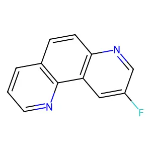 9-Fluoro-1,7-phenanthroline structure
