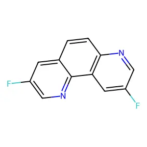 3,9-Difluoro-1,7-phenanthroline structure