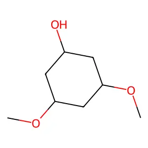 3,5-Dimethoxycyclohexan-1-ol structure