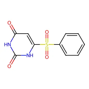 6-(benzenesulfonyl)-1H-pyrimidine-2,4-dione structure