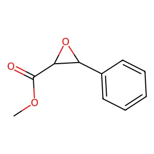 Methyl 3-phenyl-2,3-epoxypropanoate structure