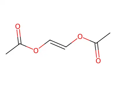 2-Acetyloxyethenyl acetate structure