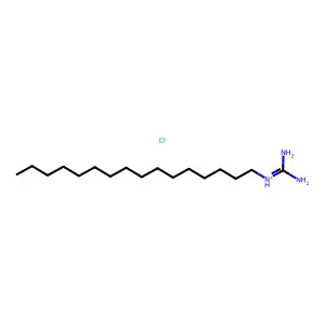 N-十六烷基胍盐酸盐(1:1) structure