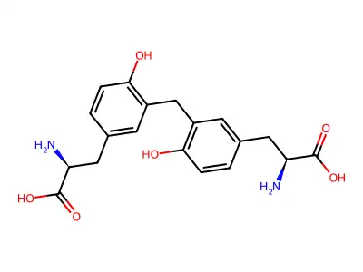 3,3'-Methylenebis(tyrosine) structure