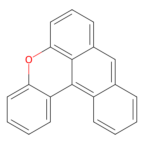 Naphtho(3,2,1-kl)xanthene structure